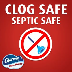 Charmin Toilet Paper Ultra Strong Clean Touch. 18 Family Mega XL Rolls