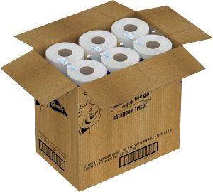 Charmin Ultra Soft Cushiony Touch Toilet Paper. 24 Family Mega Rolls