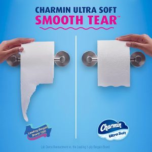 Charmin Ultra Soft Toilet Paper. 18 Mega XL Rolls